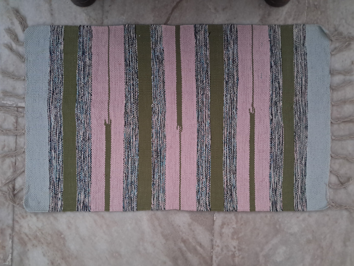 Handmade Cotton Doormat For Home Decoration